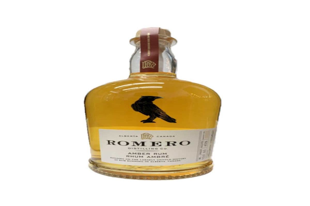 ROMERO AMBER RUM 750ML (1 x 750ML)