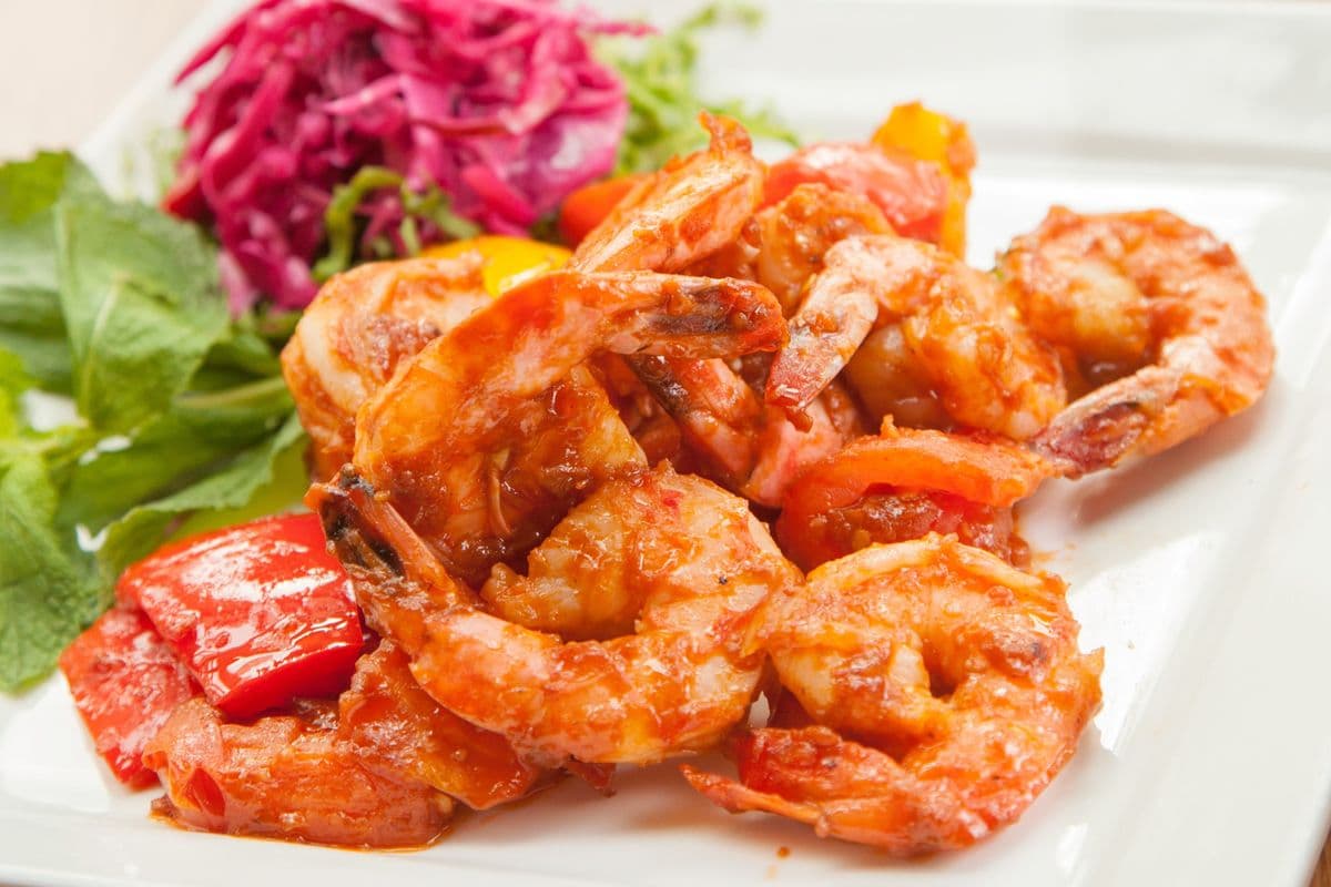 Sambal Tiger Prawns
