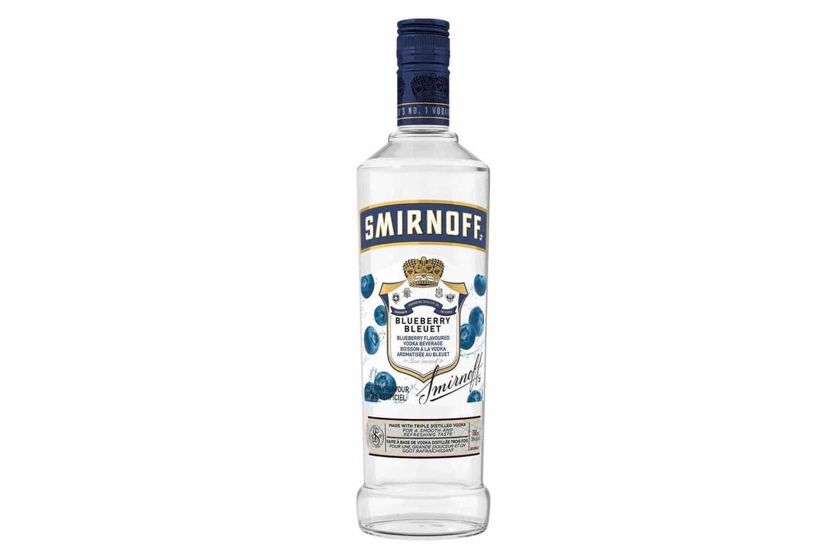 SMIRNOFF BLUEBERRY 750ML (1 x 750ML)