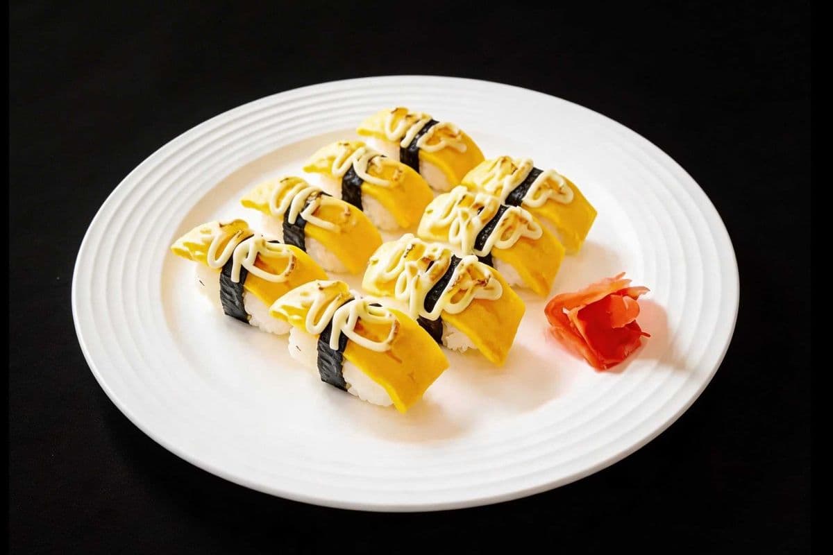 B2.Grilled Tamago Nigiri,8pc (8 pieces )