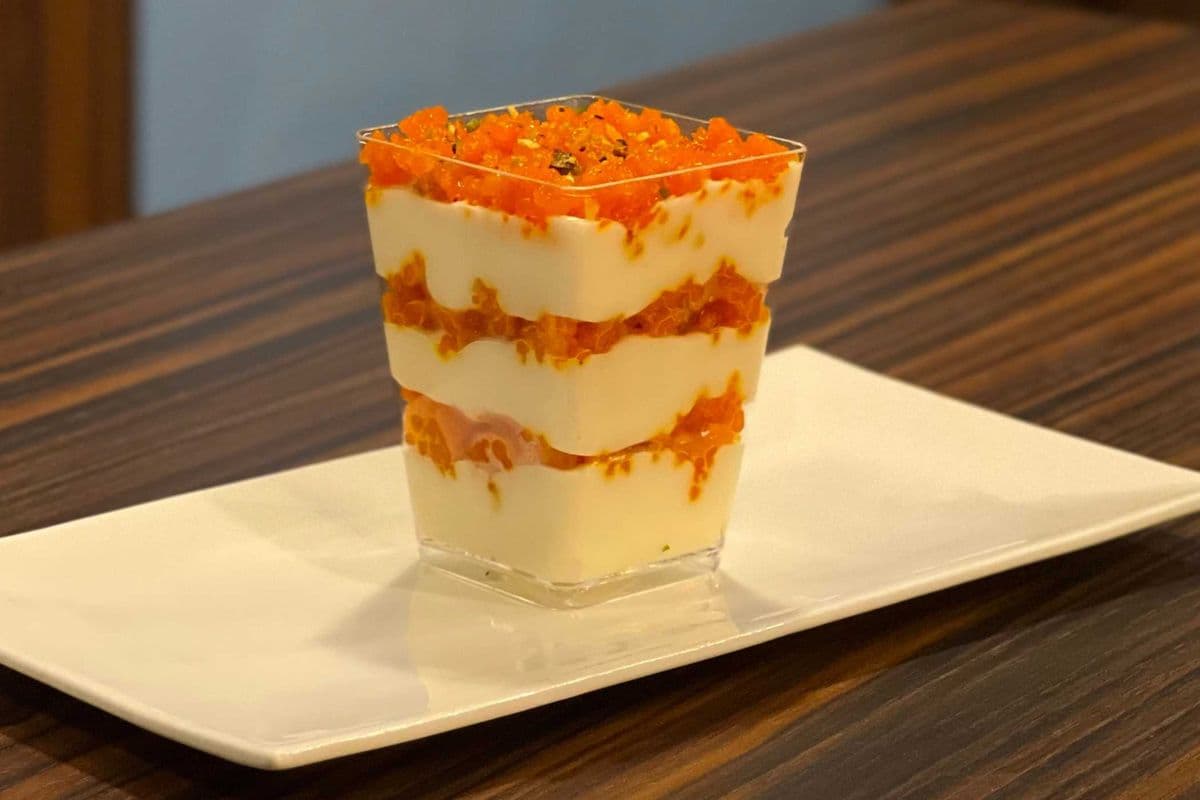 Motichoor Cheesecake