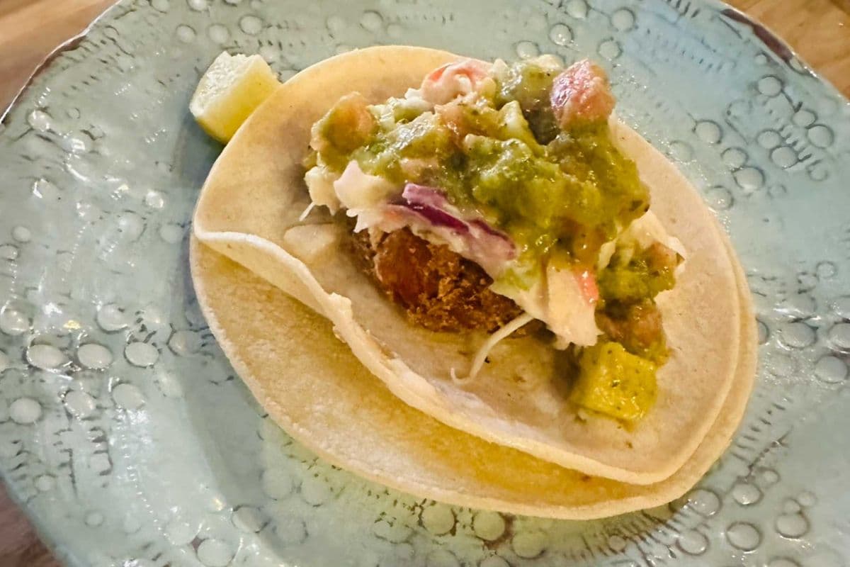 Veggie crumble Taco