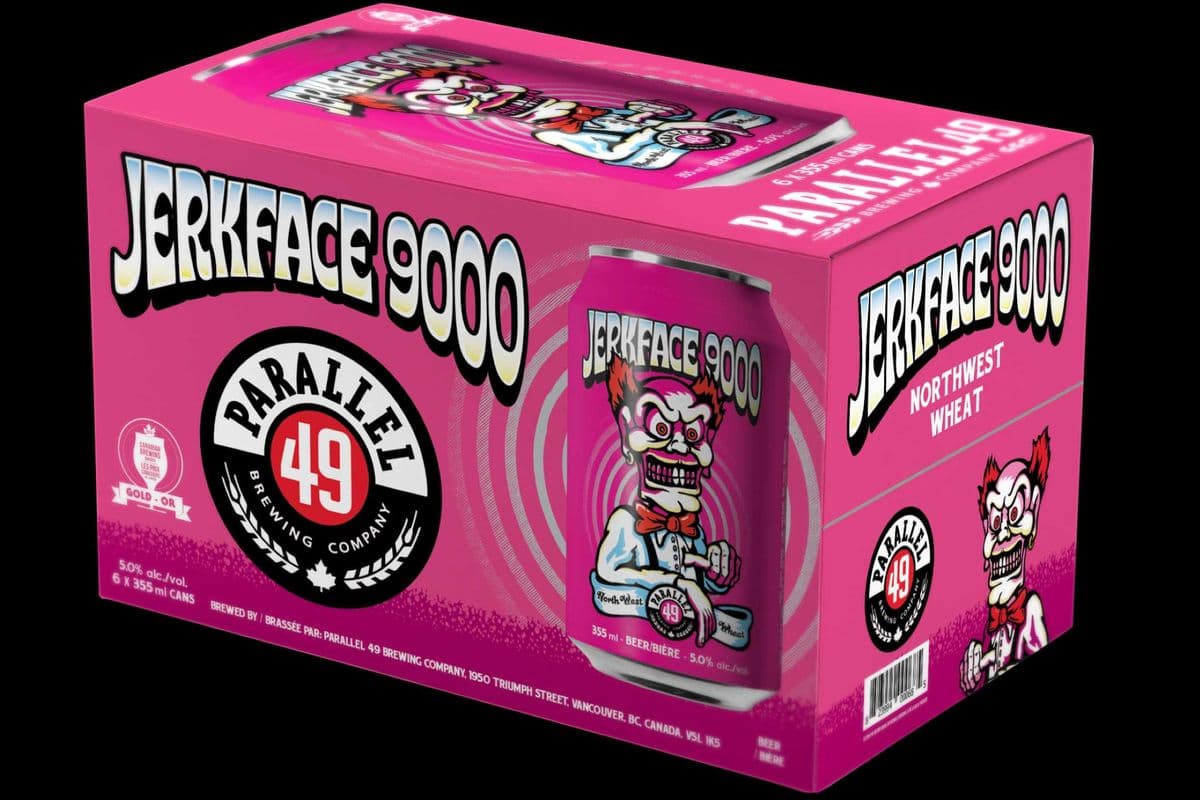 Jerkface 9000 Northwest Wheat Ale (6 pack) (6 x 355ml Cans)