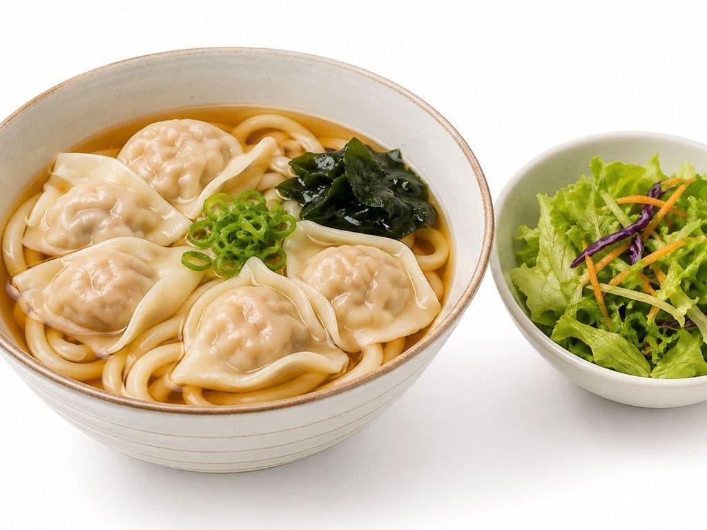 J6 Dumpling Udon Soup