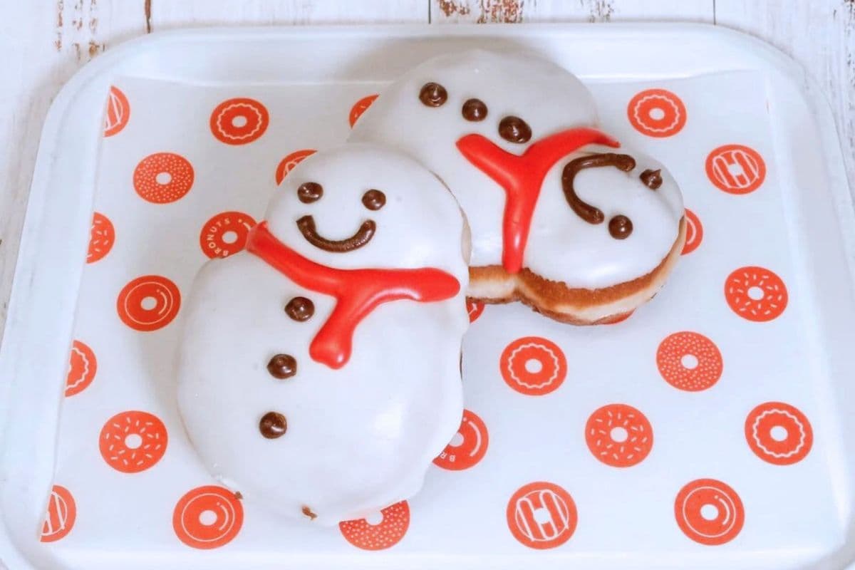 Snowman Eclair