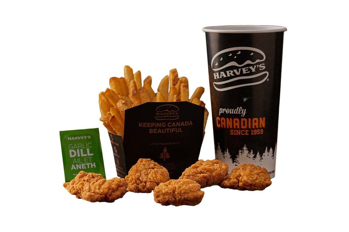 Trio croquettes de poulet (5) / Chicken Nuggets (5 pcs) Combo