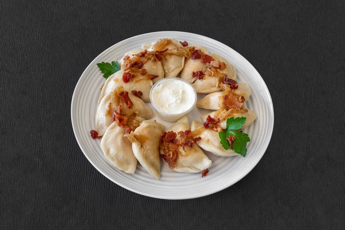 Potato & Cheddar Perogies