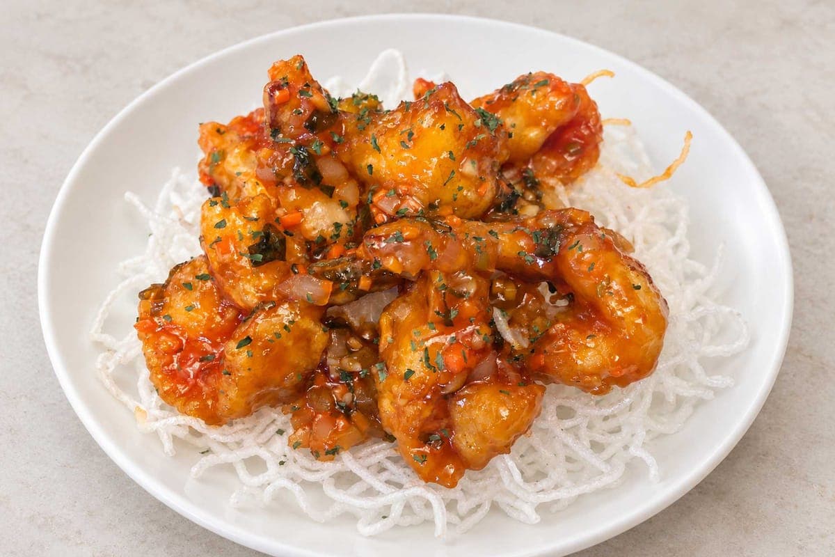 Sweet and Chilli Shrimp (6 pcs)