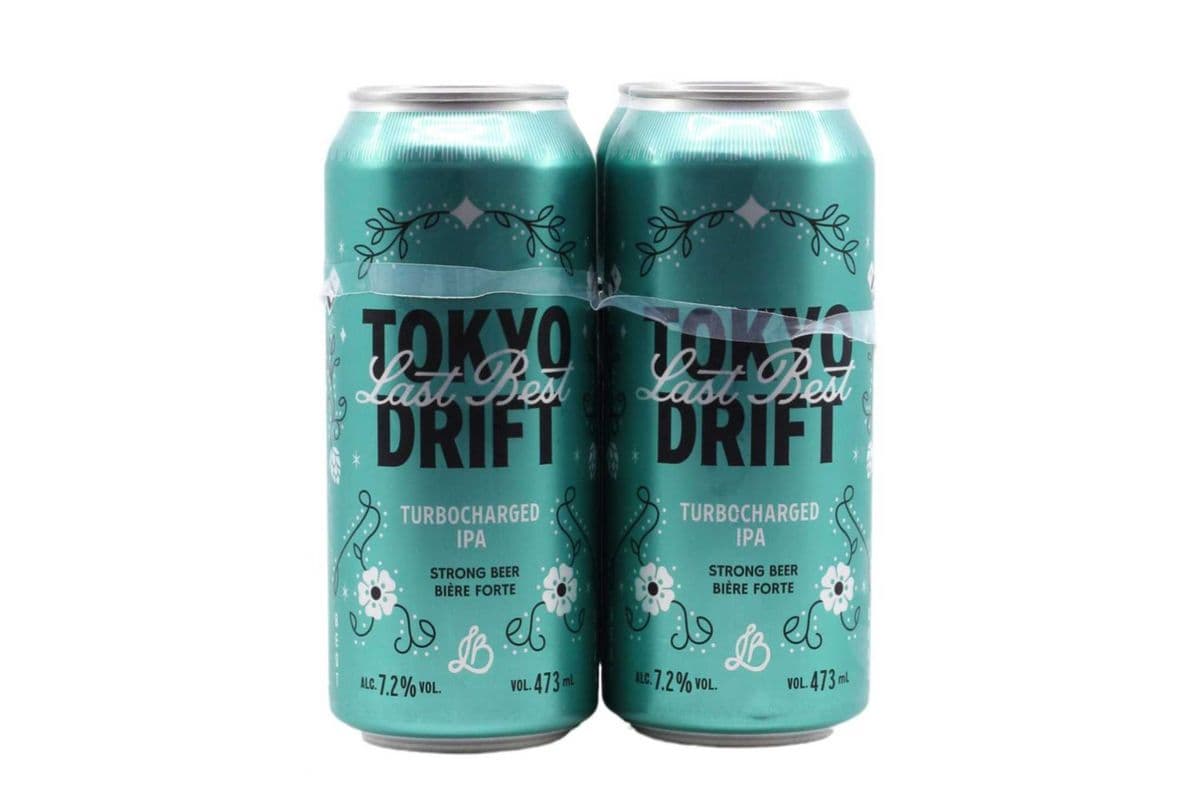 Last Best Brewing Tokyo Drift Turbocharged IPA (4 cans) (4 x 473ml)