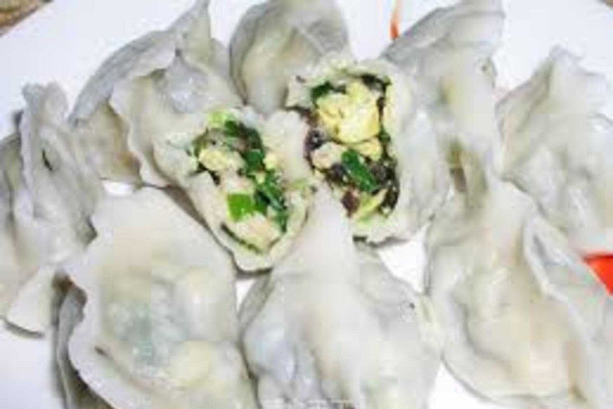 Chive and Pork Dumpling (Raw) (6 pcs)/ 韭菜三鲜水饺(生)