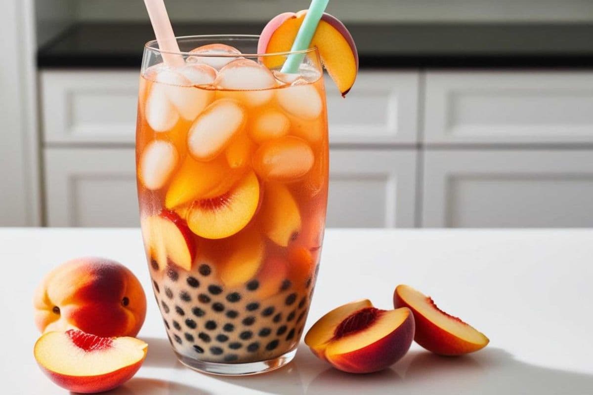 Peach Green Tea