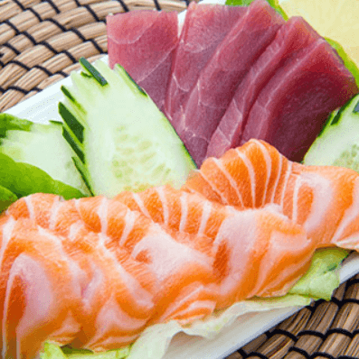 #0191. Tuna Salmon Sashimi (8 pcs)