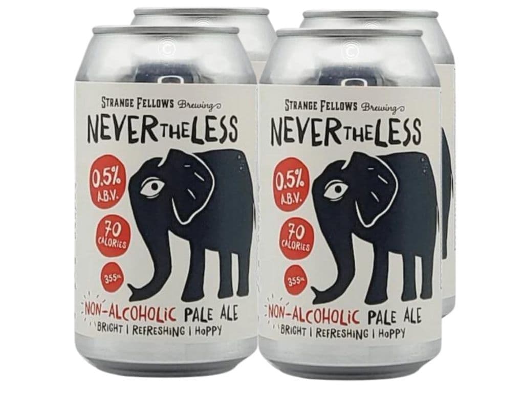 Strange Fellows Nevertheless Non Alcoholic Pale Ale (4x355ml)