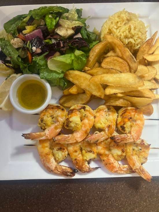 Shrimp Brochette (8 pcs) / (Brochette de Crevette (8mcx))