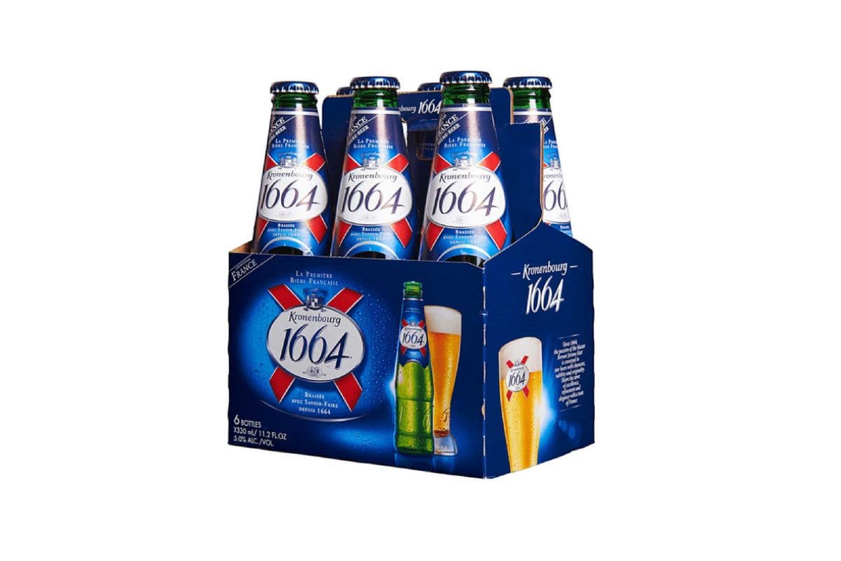 Kronenbourg 1664 (6 x 341 ml Bottles)