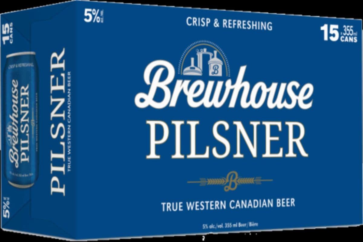 Brewhouse Pilsner Beer 15 Cans (15 x 355ml)
