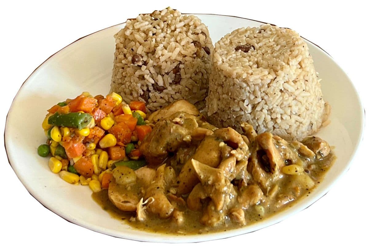 Curry Chicken Dinner