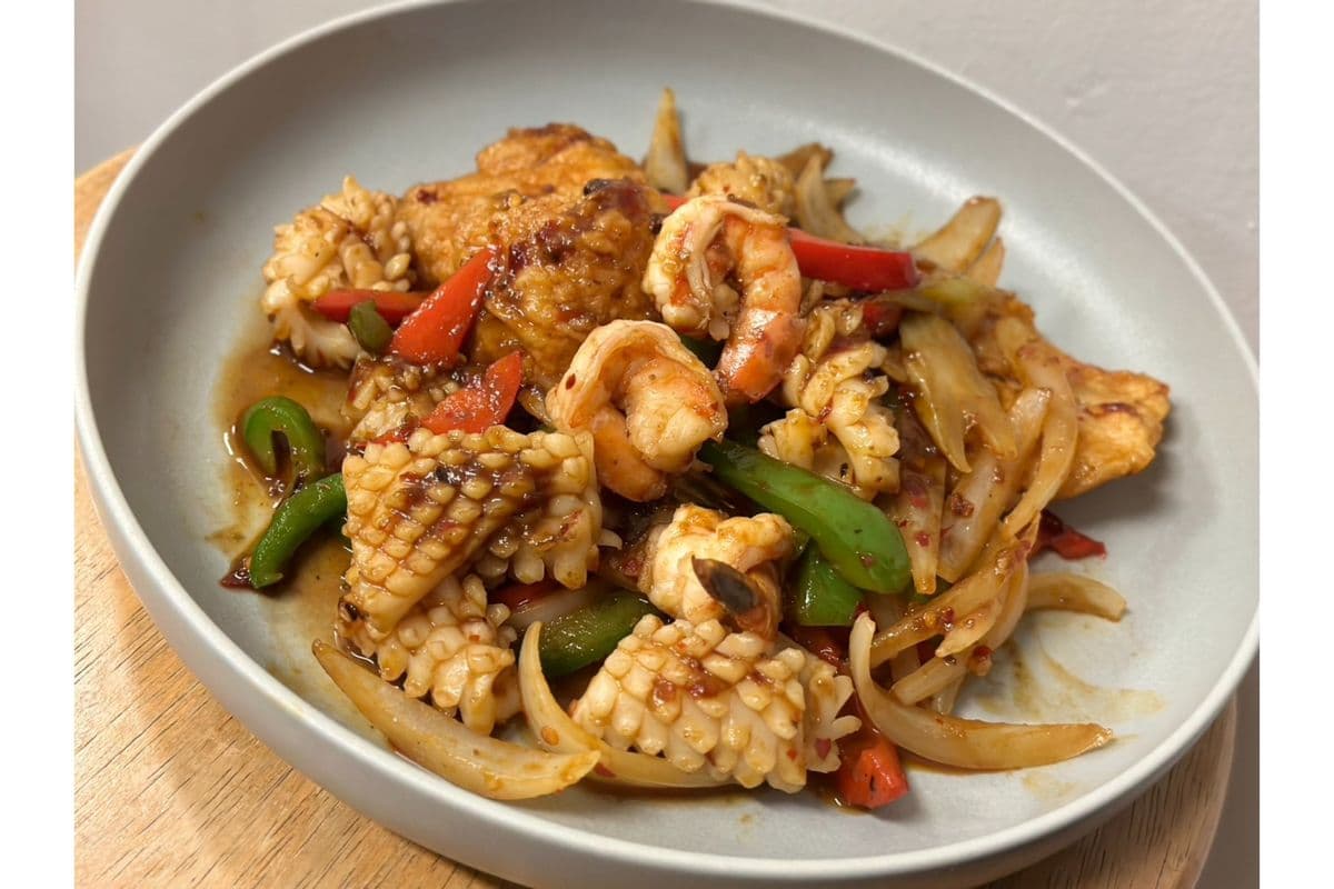 Pad Prig Pao Seafood