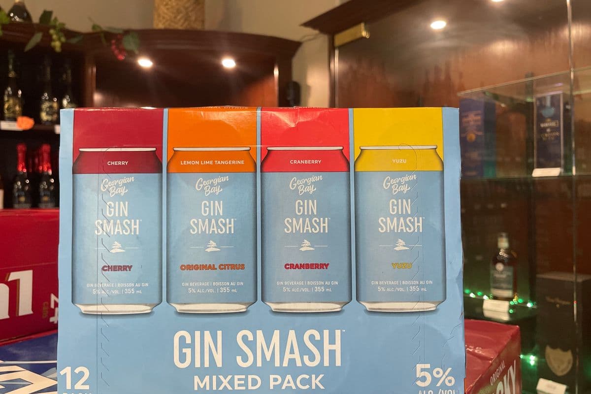 GEORGIAN BAY SPIRIT CO GIN SMASH MIX PACK (12 x 355 mL)