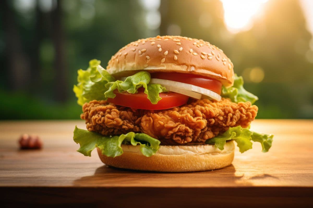 Burger de poulet | chicken burger