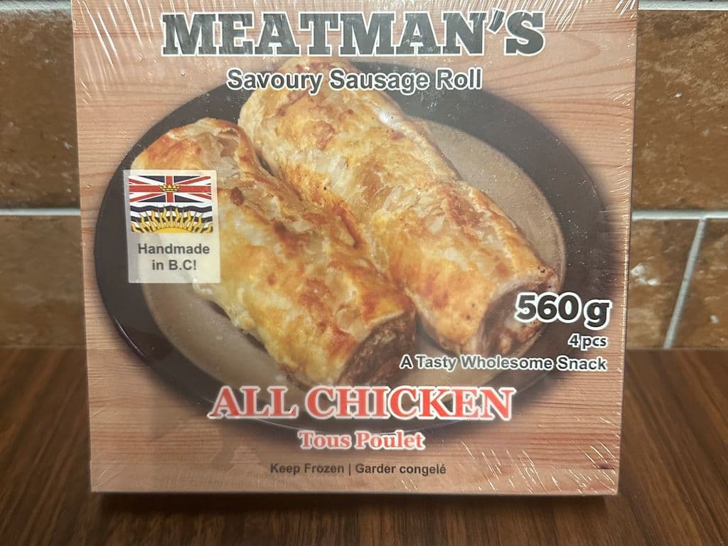 MEATMANāS SAUSAGE ROLL CHICKEN 560G
