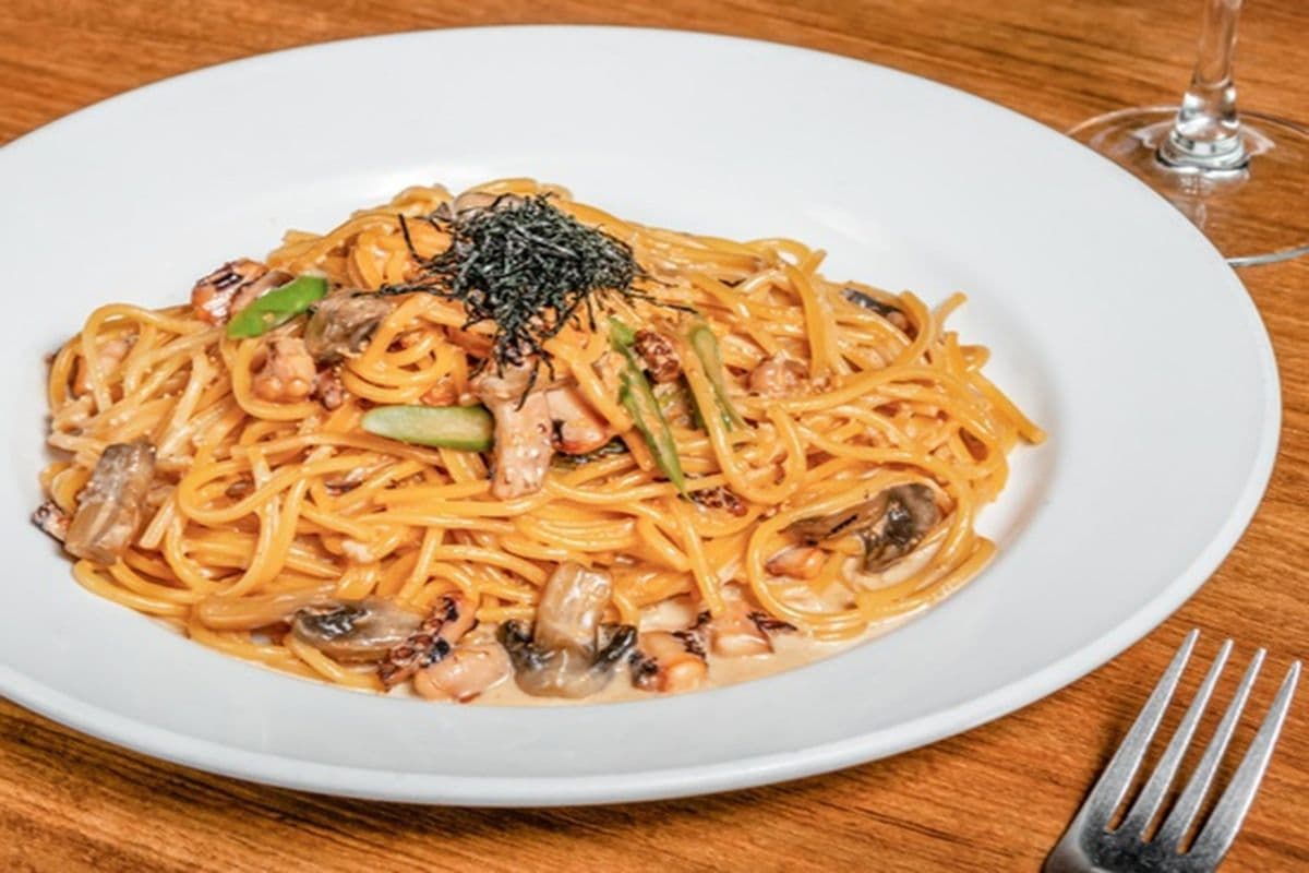 Masago De Creamy Spaghetti