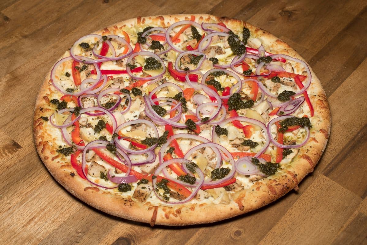 18" Jumbo Pesto Chicken Pizza