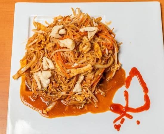 Pad thaï poulet / Chicken Pad Thai