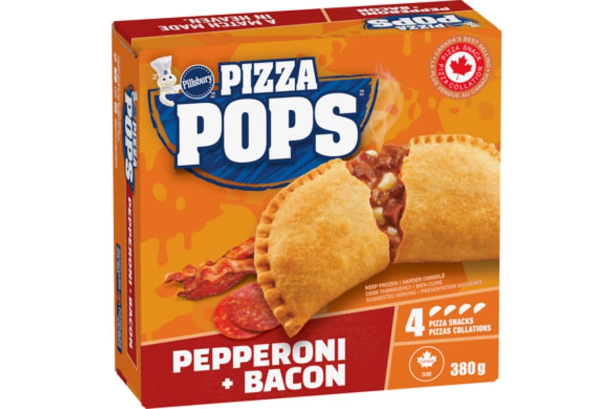 Pizza Pops Pepperoni Pizza Snacks (4 x 380g)