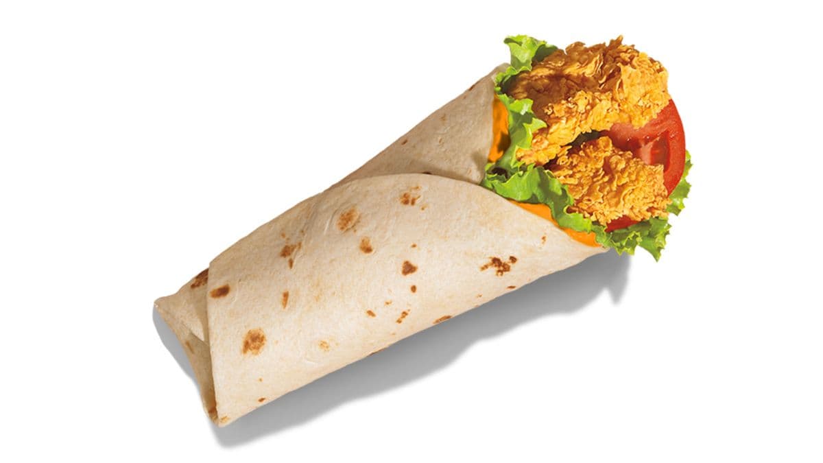 Spicy Crispy Chicken Wrap