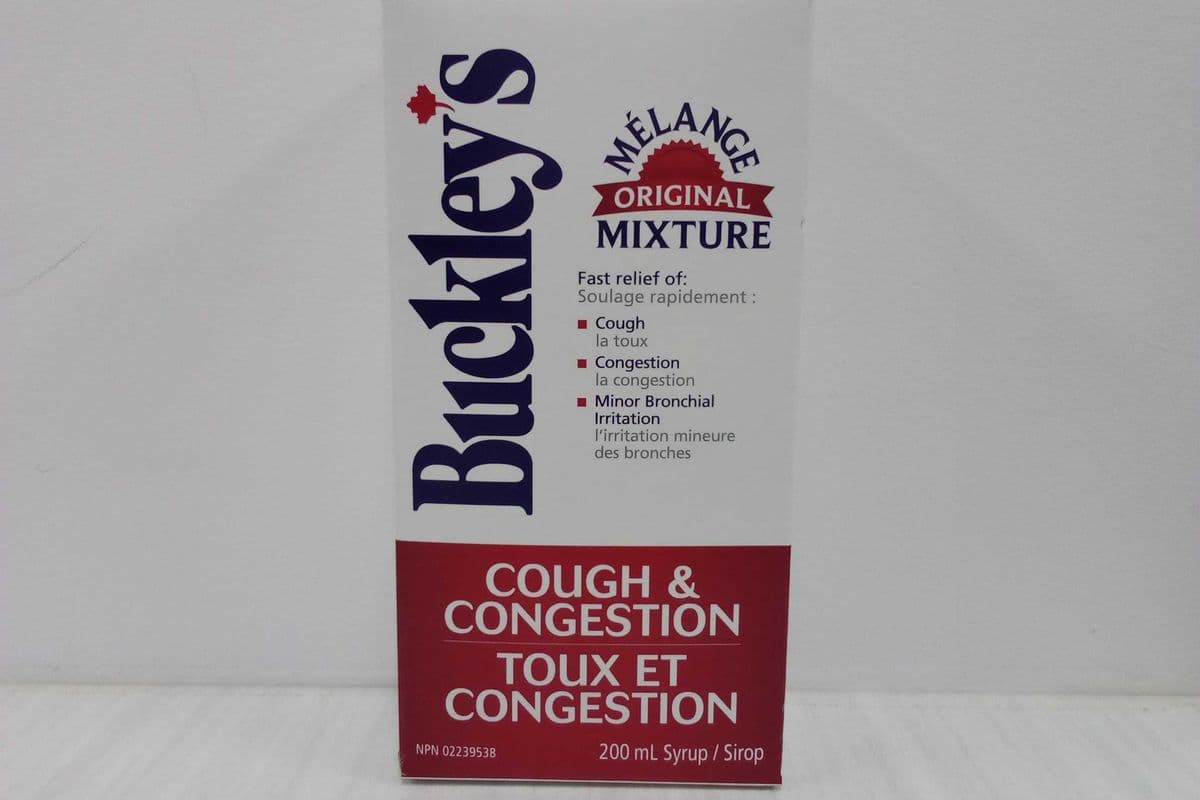 Buckleys Original Mixture Cough & Congestion (200ml)