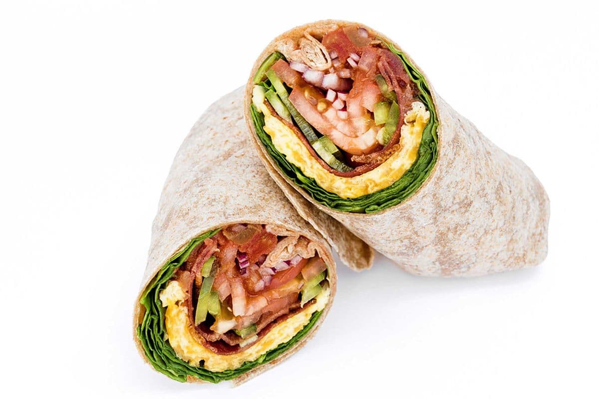 Grilled Breakfast Wrap (439 Cal)