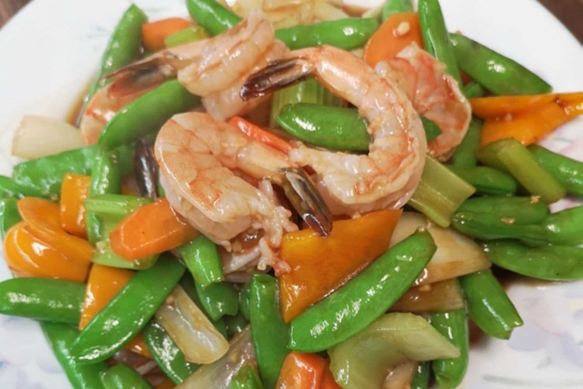 49. Shrimp with Pea Pods