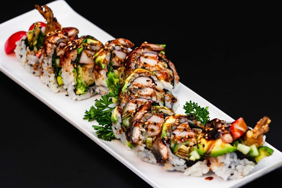Black Dragon Roll (10 pcs)