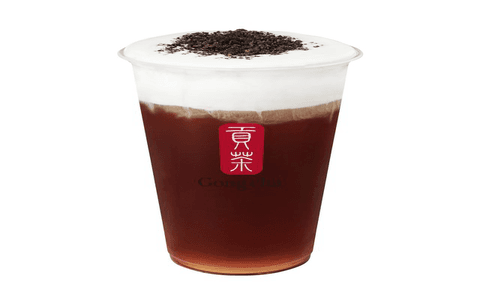 Oreo Milk Foam Earl Grey Tea THÉ EARL GREY AVEC MOUSSE DE LAIT AUX OREO