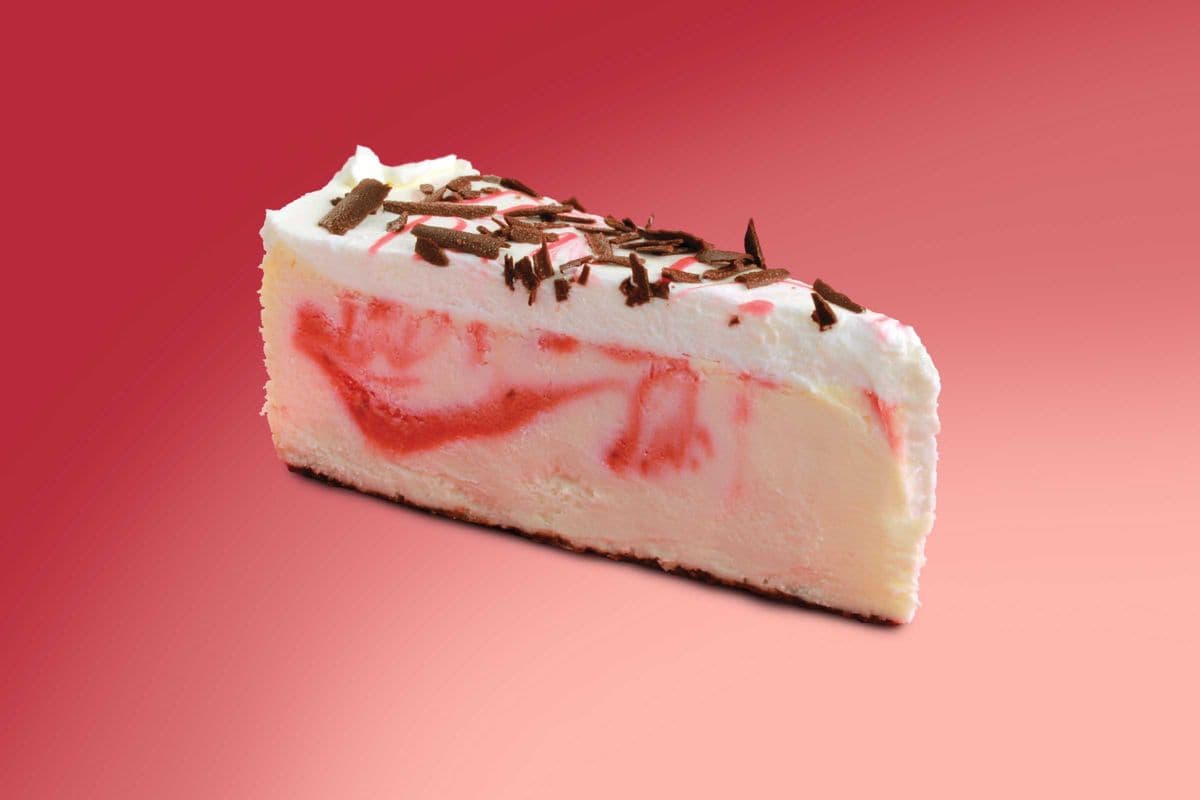 Strawberry Champagne Cheesecake