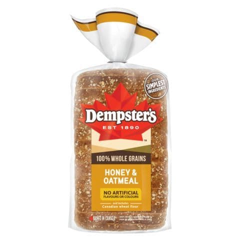 Dempster’s 100% Whole Grains Honey & Oatmeal