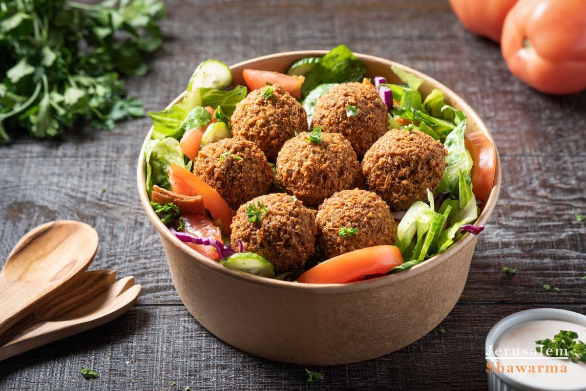 Falafel Salad Salad Bowl