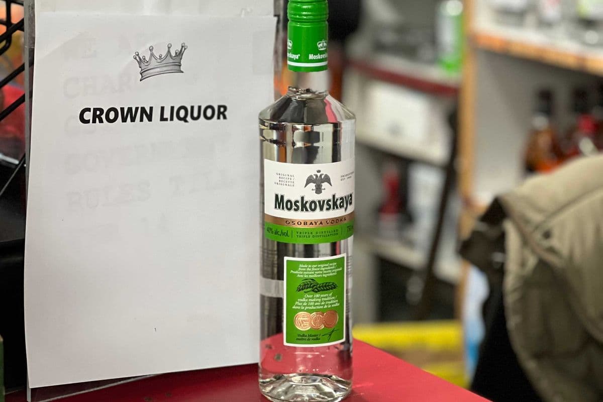 Moskovskaya vodka (1 x 750ml)