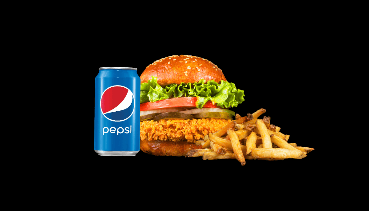 Crispy Chicken Burger Combo