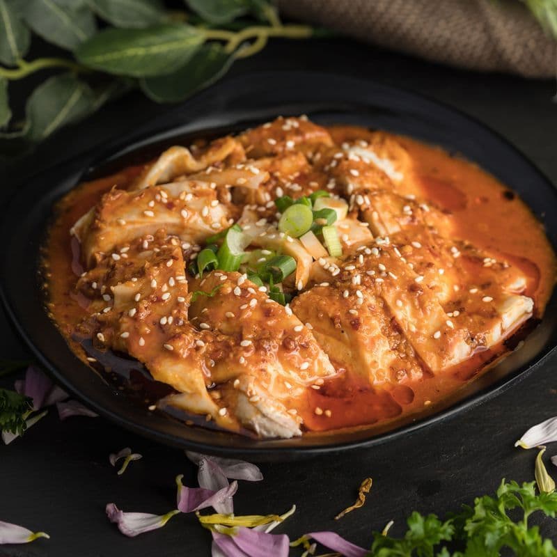 Cold Cut Chicken with Chili Oil 口水鸡