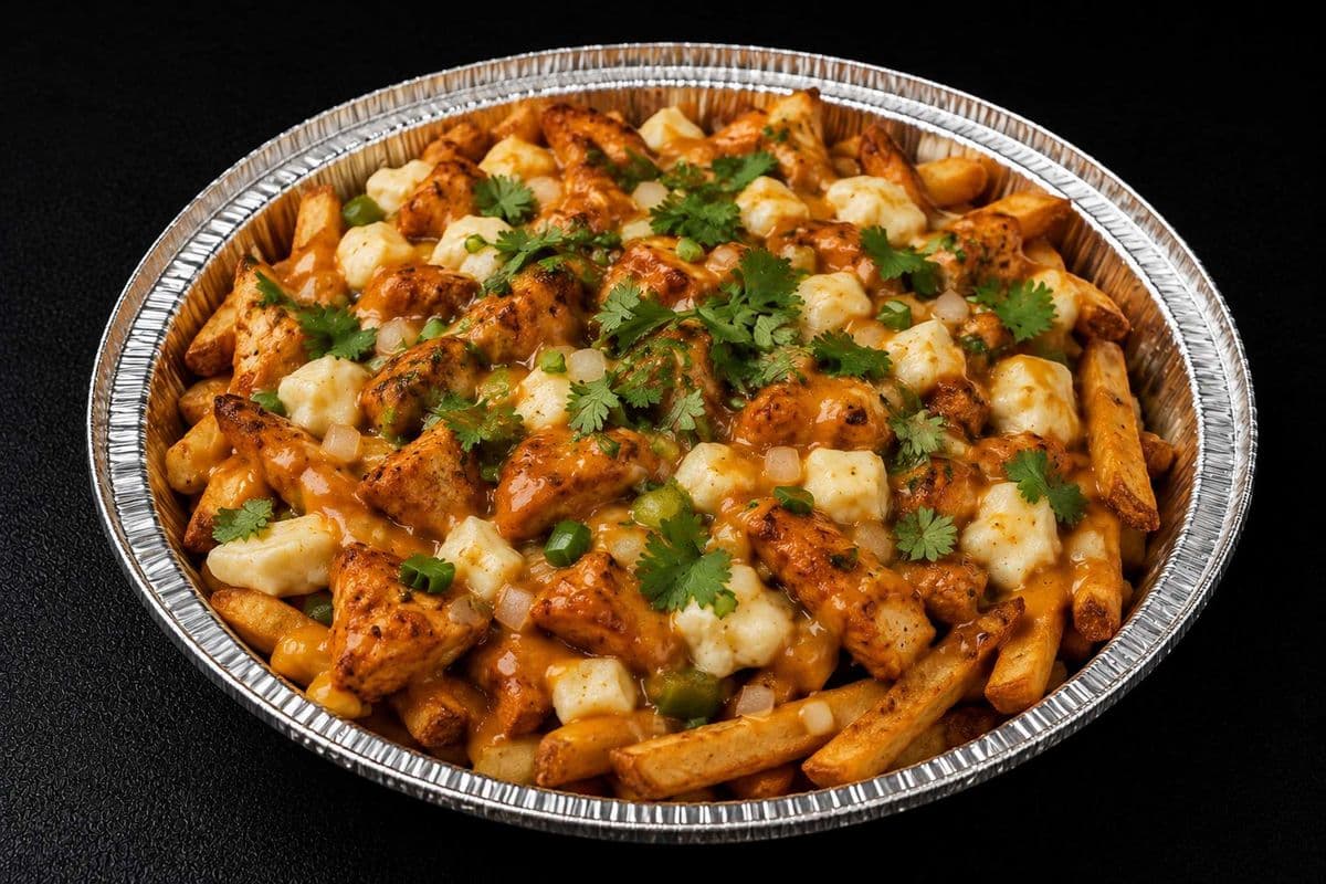Tandoori Butter Chicken Poutine