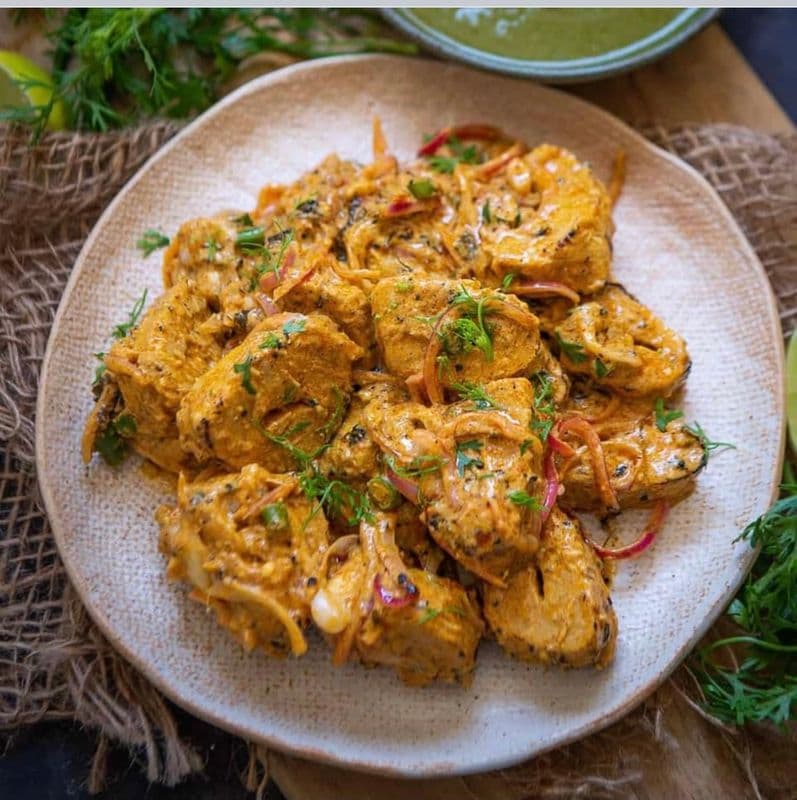 Achari Soya Chaap