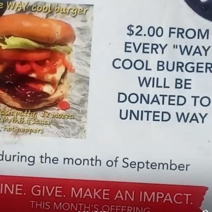 Way cool burger