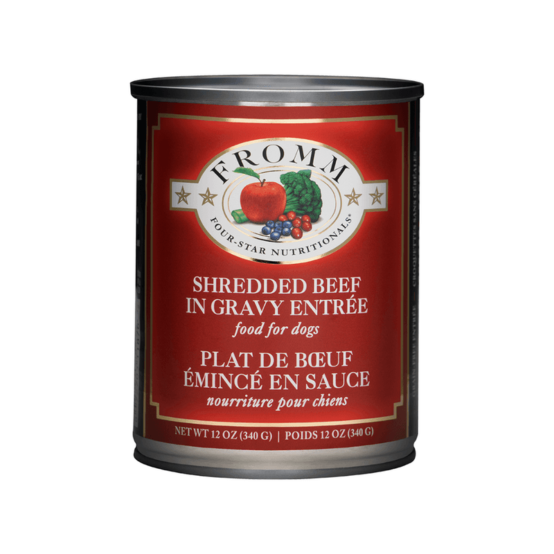 Fromm Wet Dog Food - Shredded Beef in Gravy Entree Canned (12 oz)