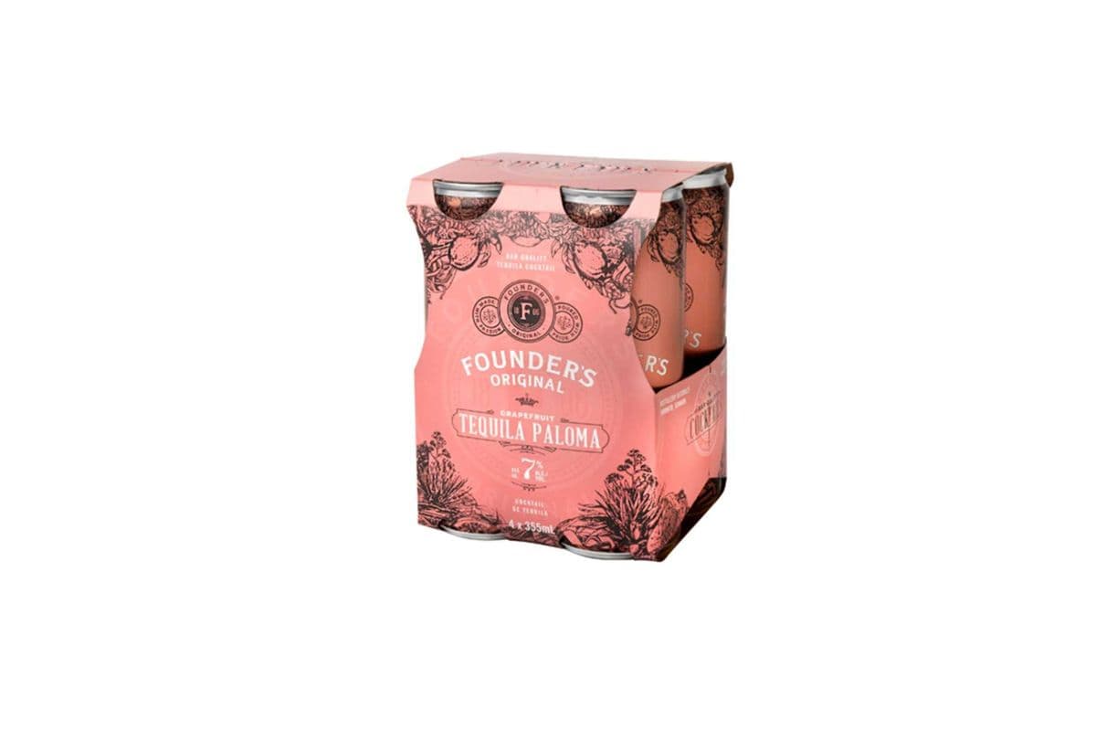 831157. FOUNDER'S ORIGINAL TEQUILA PALOMA (4 x 355ML (CANS))