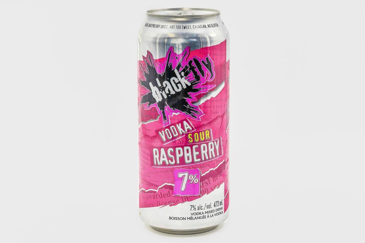 Black Fly Vodka Sour Raspberry (1 x 473 ml)