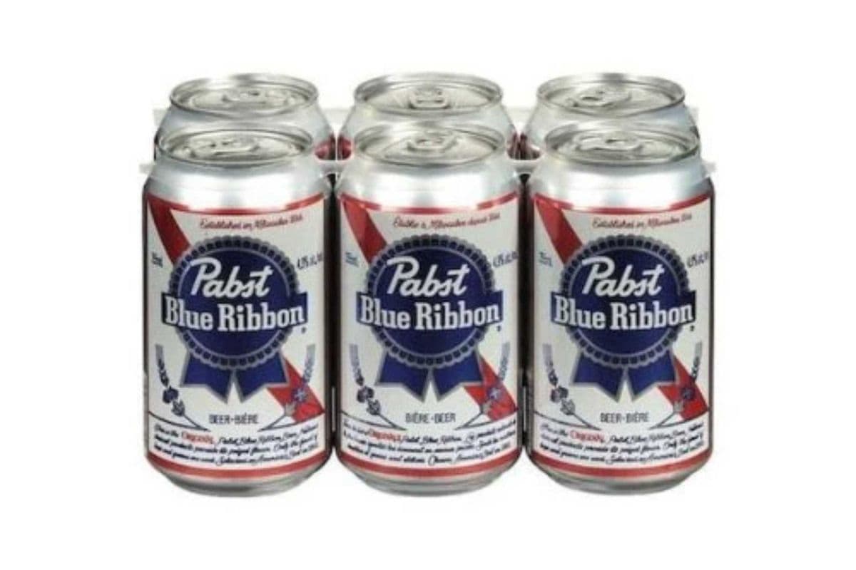 Pabst Blue Ribbon (6 x 355 ml Cans)
