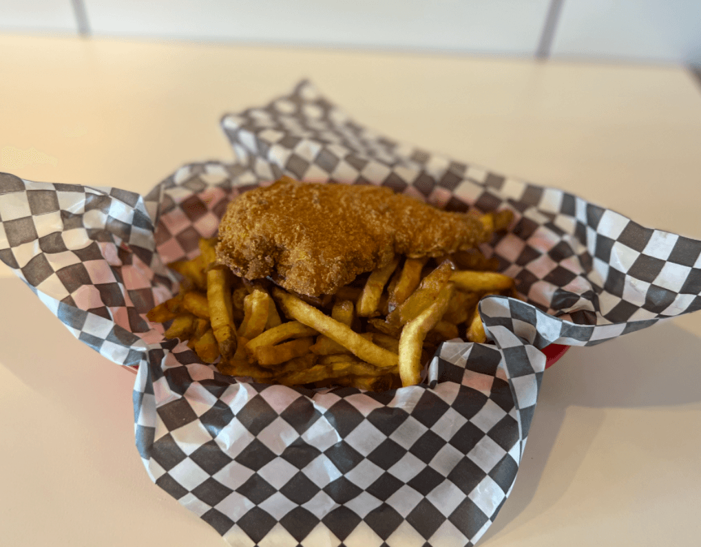 Chicken Strips and Fries (2 pcs)