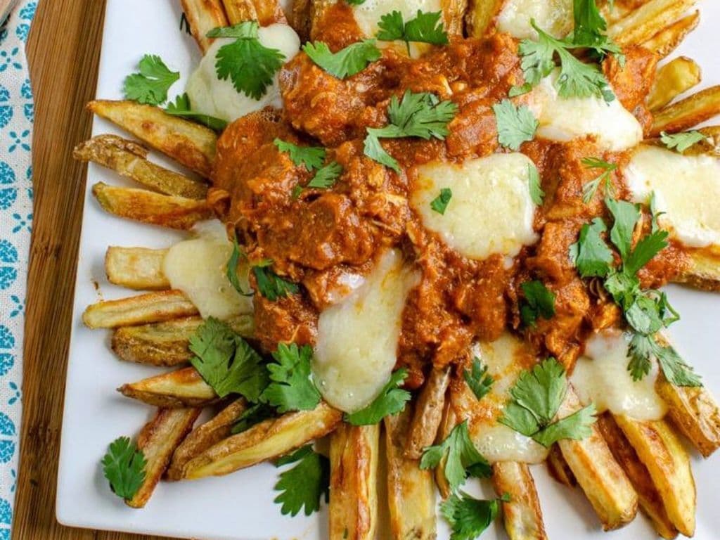 Butter Chicken Poutine